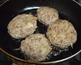 ごぼう入りハンバーグ作り方7写真
