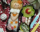 お弁当箱DEドレッシーガール♪作り方25写真