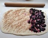 ブルーベリー＆クリームチーズのパン作り方3写真