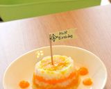 ハーフバースデー☆離乳食ケーキ作り方13写真