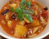 鶏とミックスビーンズのトマト煮作り方8写真