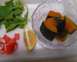 残ったかぼちゃの煮物でかぼちゃサラダ作り方2写真