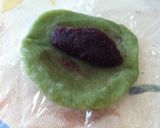 簡単!残りご飯で草餅風 青汁餅作り方4写真