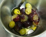 ワインのおつまみ＊秋＊葡萄のマリネ作り方1写真