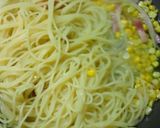 とうもろこしのペペロンチーノ作り方5写真