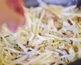 サーモンとキノコのとん平焼き風。作り方6写真