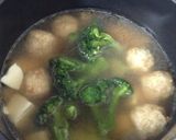 豆腐とブロッコリーの食べるスープ作り方4写真