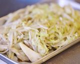サーモンとキノコのとん平焼き風。作り方7写真