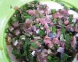 北海道根室産☆今が旬！生さんまユッケ丼作り方3写真