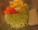 離乳食後期 ふんわりお好み焼き作り方3写真
