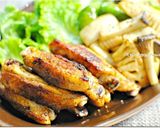 ピリ辛スパイシー簡単手羽中焼き作り方4写真