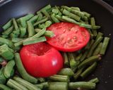 さやいんげんのツナトマト煮♪作り方3写真