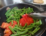 さやいんげんのツナトマト煮♪作り方5写真