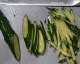 温かいきゅうりは美味い。しらす炒め作り方1写真