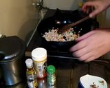 包丁いらずの簡単ガパオ風ライス作り方3写真