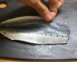 いわしの手開きのおろし方作り方17写真