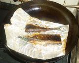 パパの焼き新物サンマ②作り方2写真