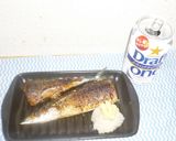 パパの焼き新物サンマ②作り方4写真