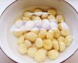 皮付き生栗から作る 栗ごはん作り方3写真