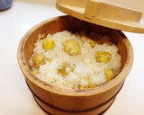 皮付き生栗から作る 栗ごはん作り方5写真