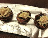 粉わかめと味付たらの椎茸傘焼き作り方4写真