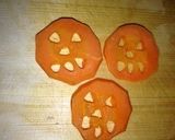 ハロウィン♡人参DEジャックオランタン作り方3写真