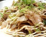 イベリコ豚でイタリア～ンな焼きそば～☆作り方4写真