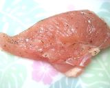 ゆで鶏とゆで汁の鶏出汁で鶏塩うどん！作り方1写真