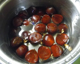栗の渋皮煮作り方1写真