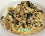 ポルチーニの大人のクリームパスタ作り方7写真