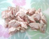 ゆで鶏とゆで汁の鶏出汁で鶏塩うどん！作り方7写真