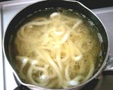 ゆで鶏とゆで汁の鶏出汁で鶏塩うどん！作り方10写真
