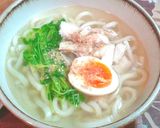 ゆで鶏とゆで汁の鶏出汁で鶏塩うどん！作り方11写真