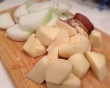 ストウブ【staub】de無水肉じゃが作り方1写真