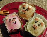 お弁当用!焼き鮭in三匹の子豚おにぎり❤作り方8写真