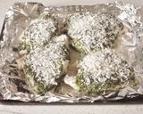 鶏むね肉のジェノベーゼパン粉焼き作り方6写真