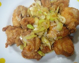 鶏唐揚げのネギだれ♡作り方9写真