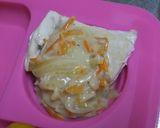 鮭×野菜のクリームソース作り方9写真