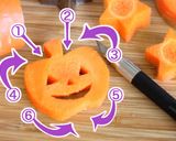 ♡ハロウィンミッキーの煮込みハンバーグ♡作り方9写真