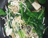 簡単！ タラとほうれん草のバター焼き作り方4写真