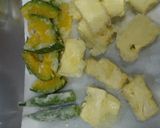 揚げ出し豆腐＆野菜の甘酢あん作り方3写真