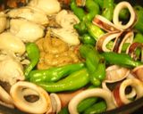 牡蠣とスルメイカの旨味炒め作り方4写真