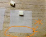 シュウマイの皮でカリっとチーズキャンディ作り方1写真
