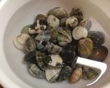 新じゃがとあさりのロールキャベツ煮作り方1写真