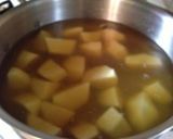 新じゃがとあさりのロールキャベツ煮作り方4写真
