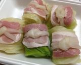 新じゃがとあさりのロールキャベツ煮作り方6写真