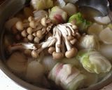 新じゃがとあさりのロールキャベツ煮作り方7写真