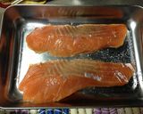 サーモンのクリームパスタ作り方1写真