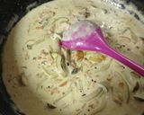 サーモンのクリームパスタ作り方5写真