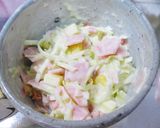 レンジで簡単♪マグカップdeお好み焼き作り方4写真
